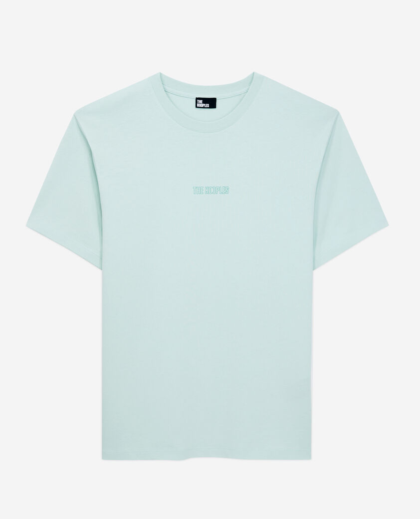 The Kooples H OCEAN men's green t-shirt with logo