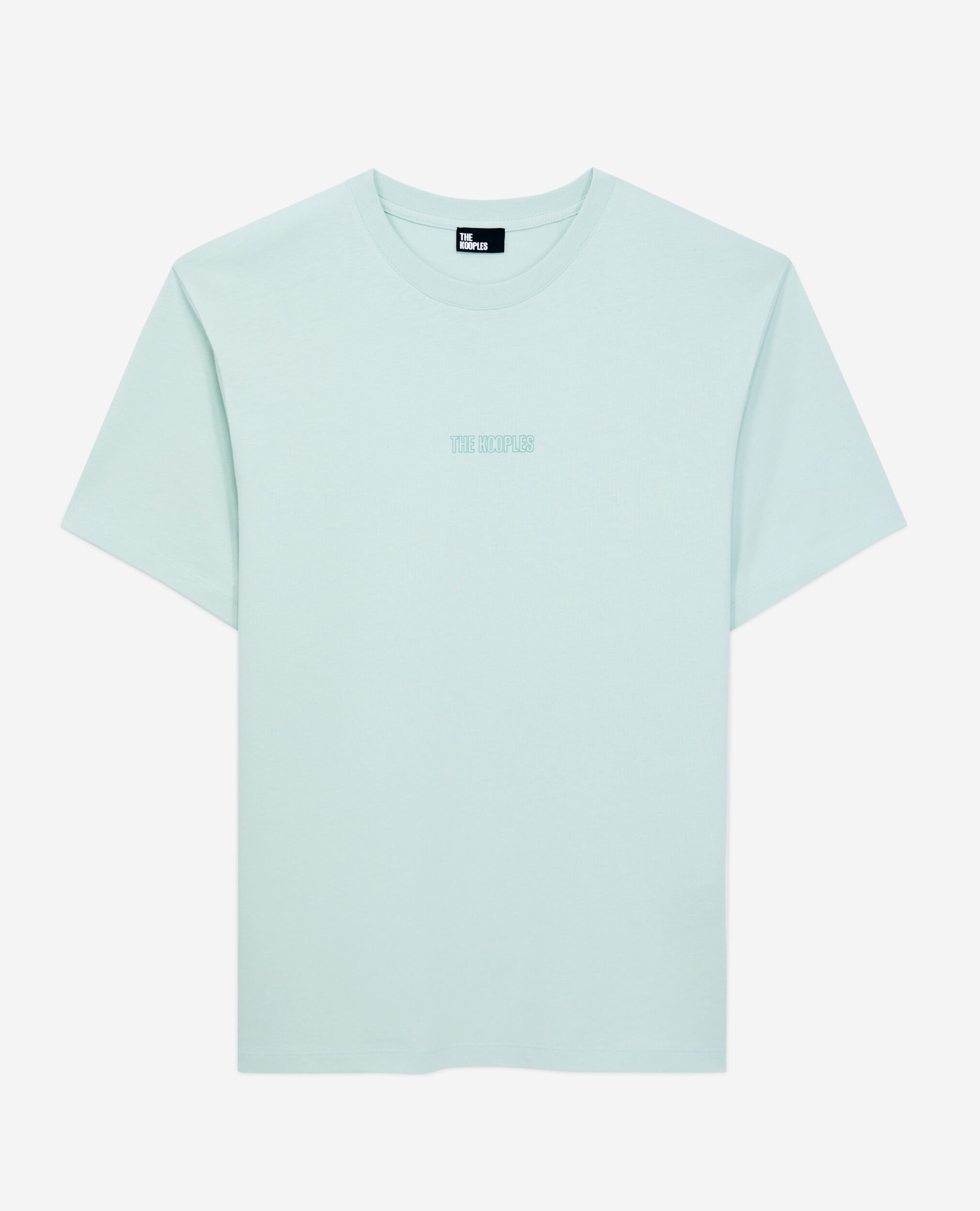Men's green t-shirt with logo, OCEAN, hi-res image number null