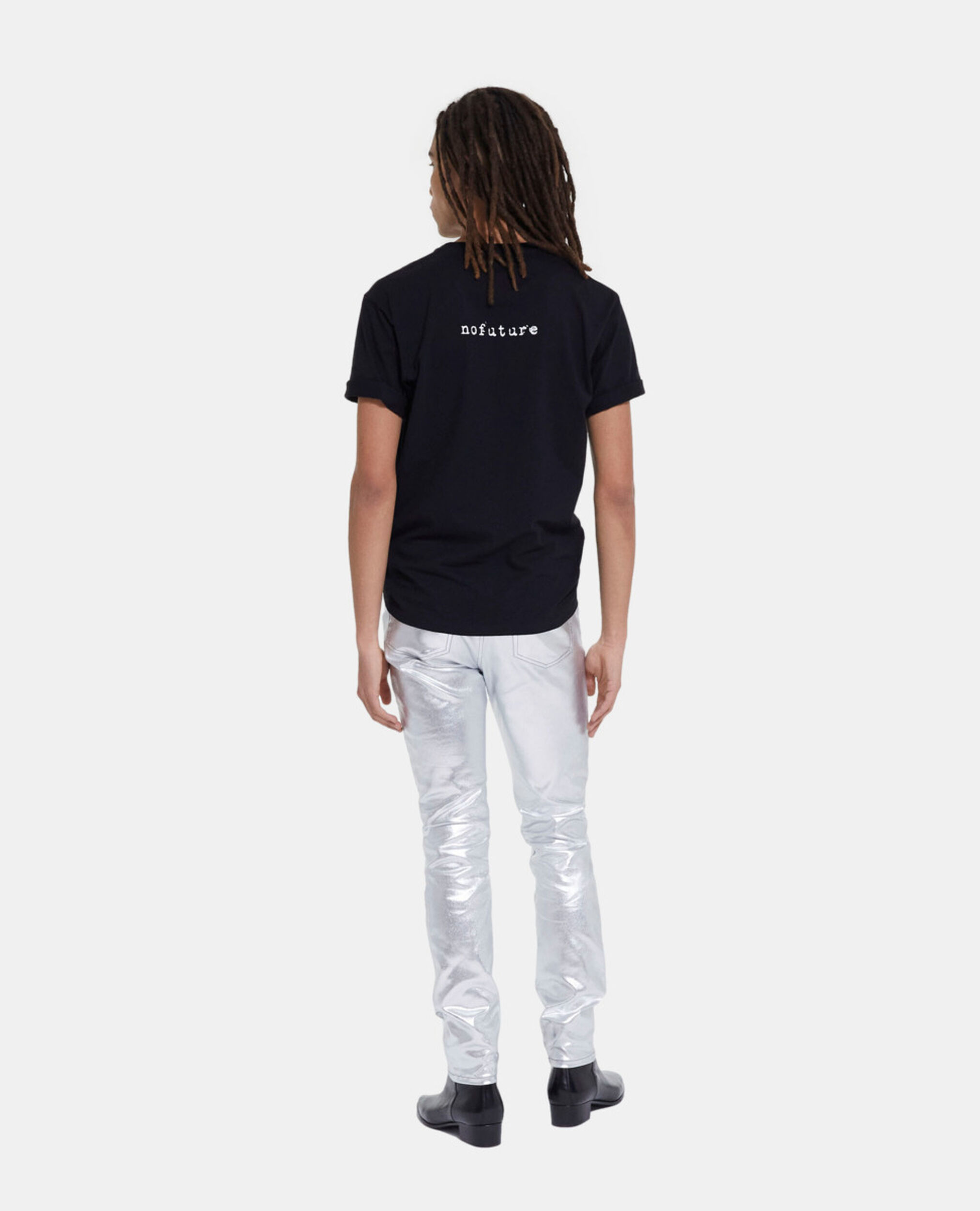 Slim gray jeans, SILVER, hi-res image number null