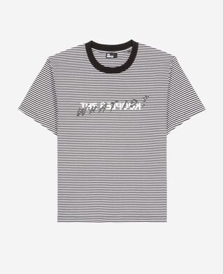 The Kooples WOMEN ECRU what is ecru striped t-shirt