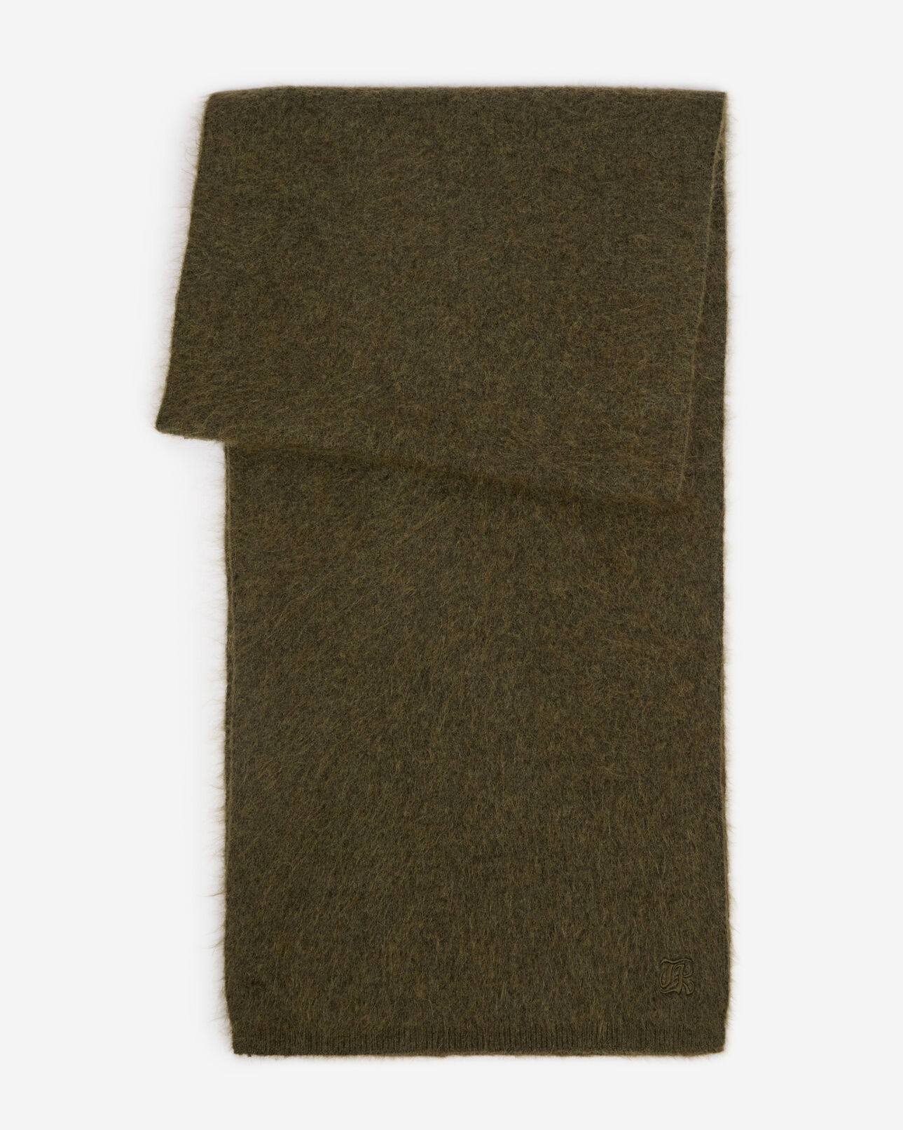 The Kooples M OLIVE NIGHT khaki mohair scarf
