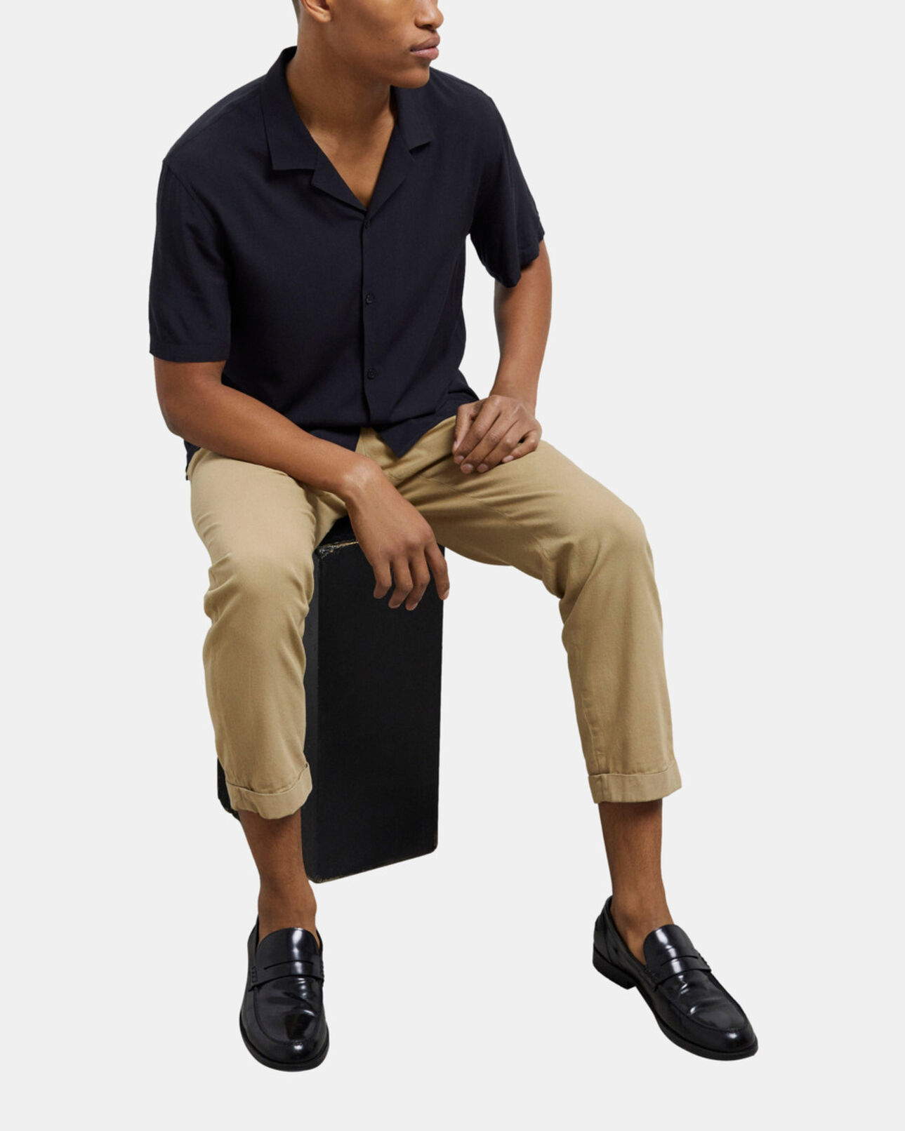 The Kooples HOMBRE NAVY camisa informal azul marino