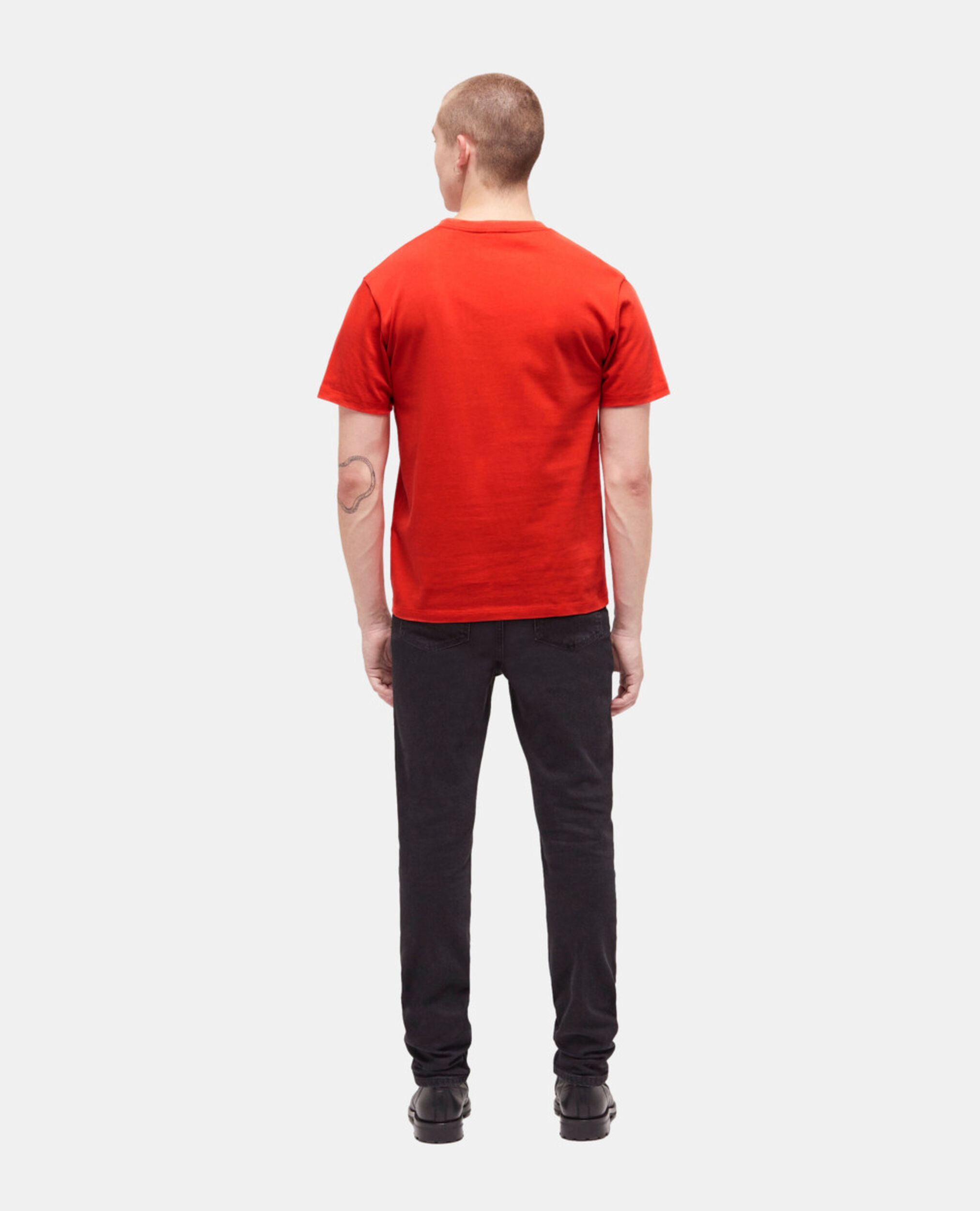 Camiseta serigrafiada roja, RED, hi-res image number null