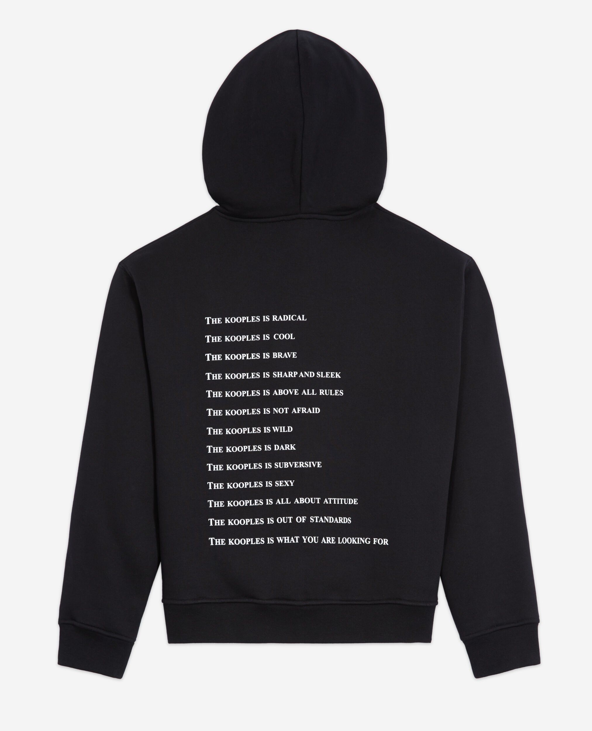 Sudadera capucha What is negra, BLACK, hi-res image number null