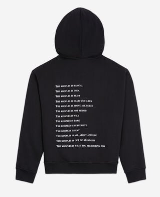 The Kooples MUJER BLACK sudadera capucha what is negra