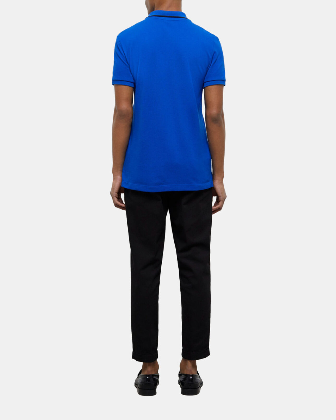 The Kooples MEN BLUE ELECTRIC blue polo shirt