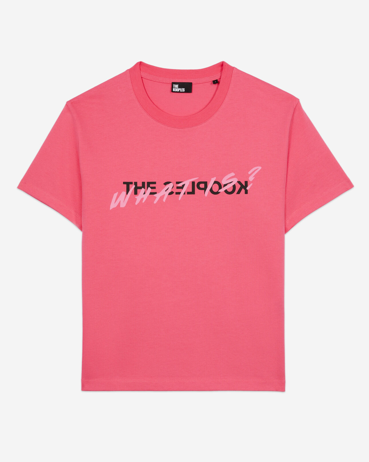The Kooples WOMEN RETRO PINK fuchsia what is t-shirt