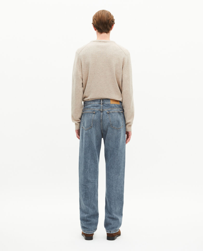 The Kooples HOMME BLUE jean droit bleu gris