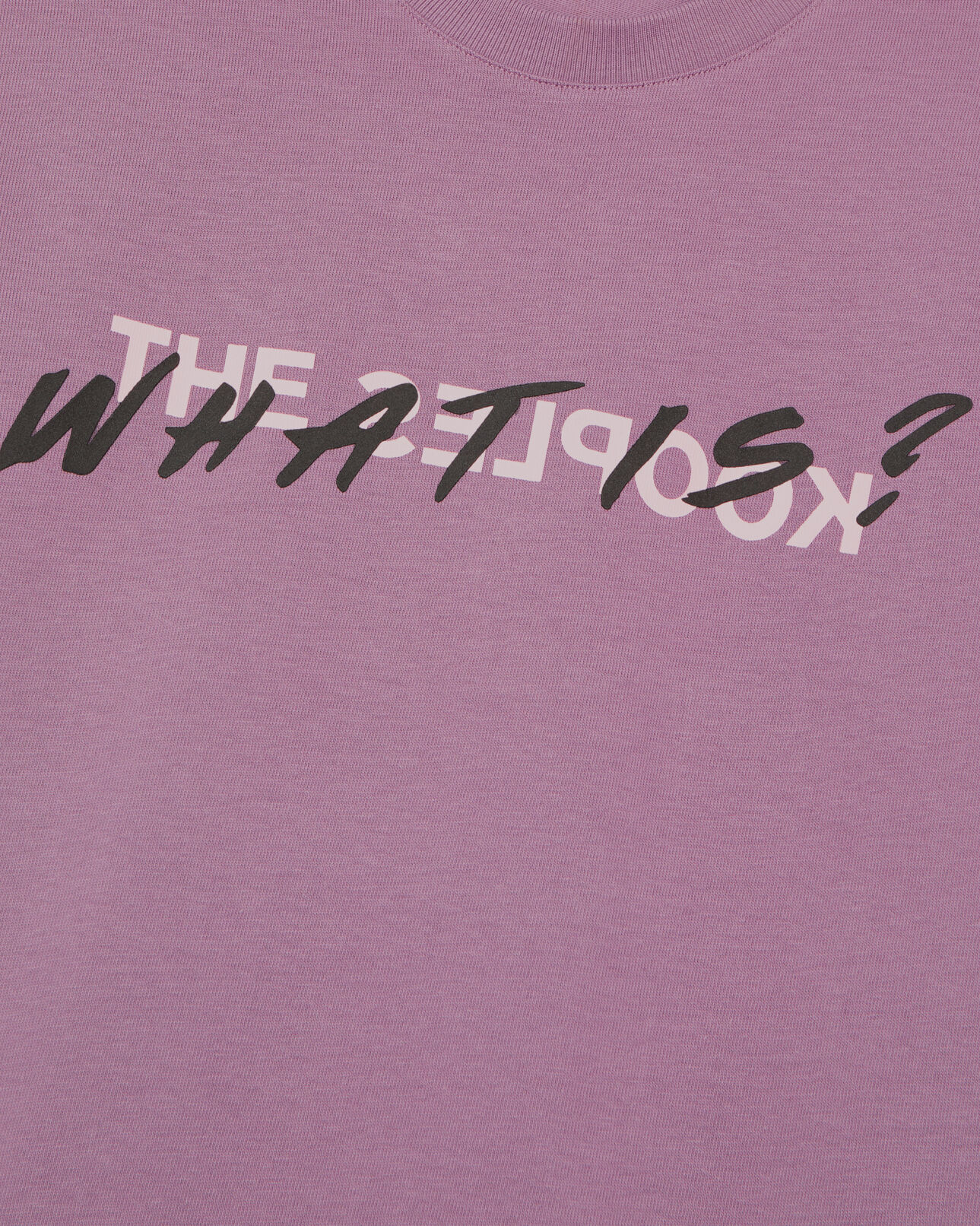 The Kooples FEMME PRUNE t-shirt what is violet 