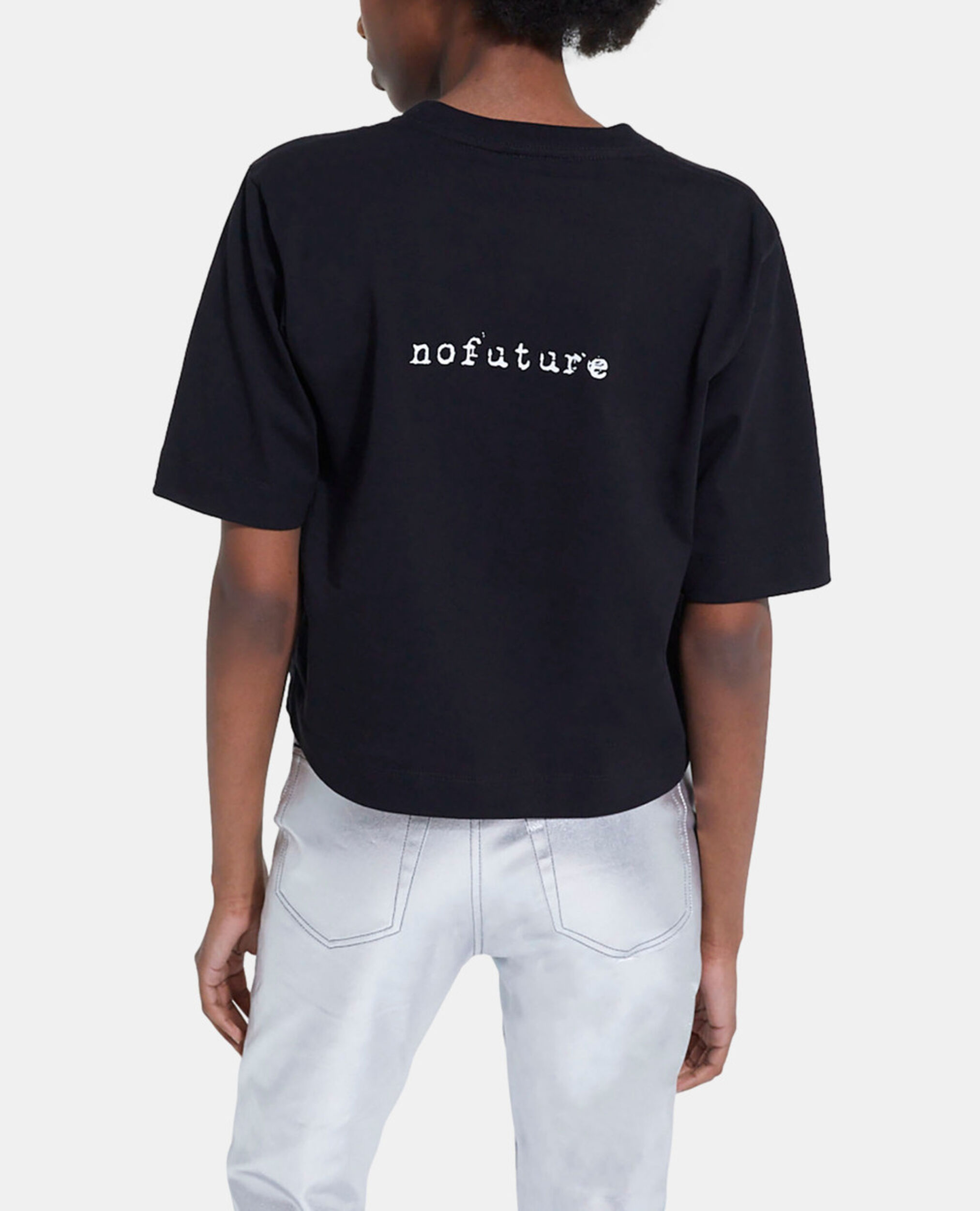 Philadelphia restaurant har en finger i kagen Black logo T-shirt | The Kooples