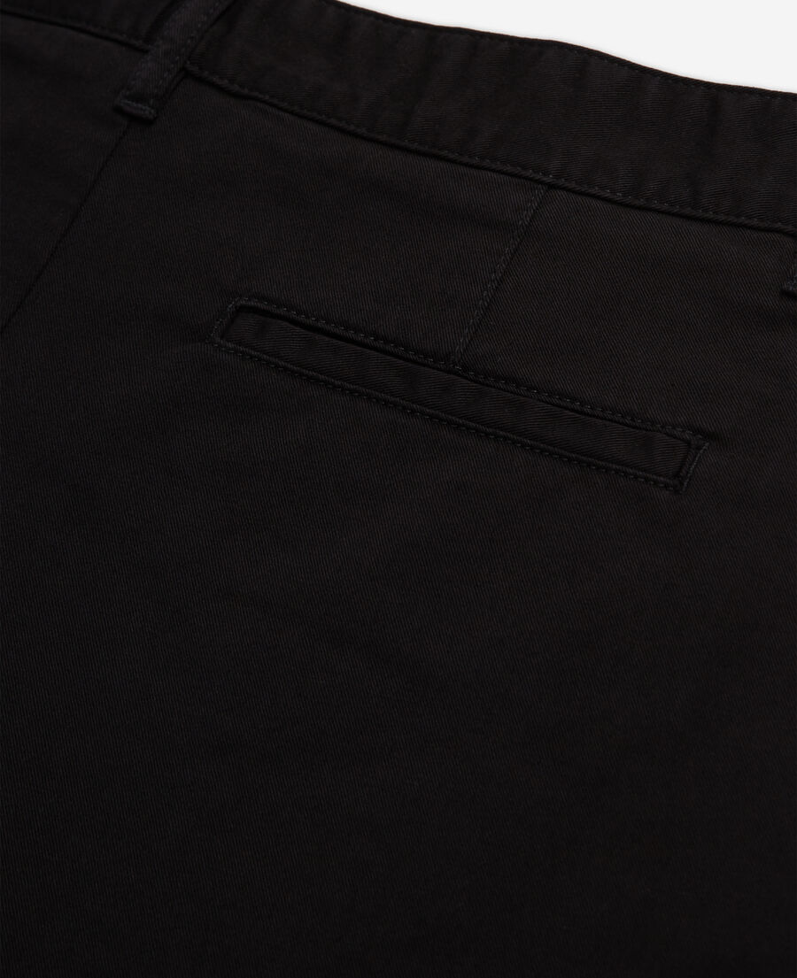short black cotton shorts