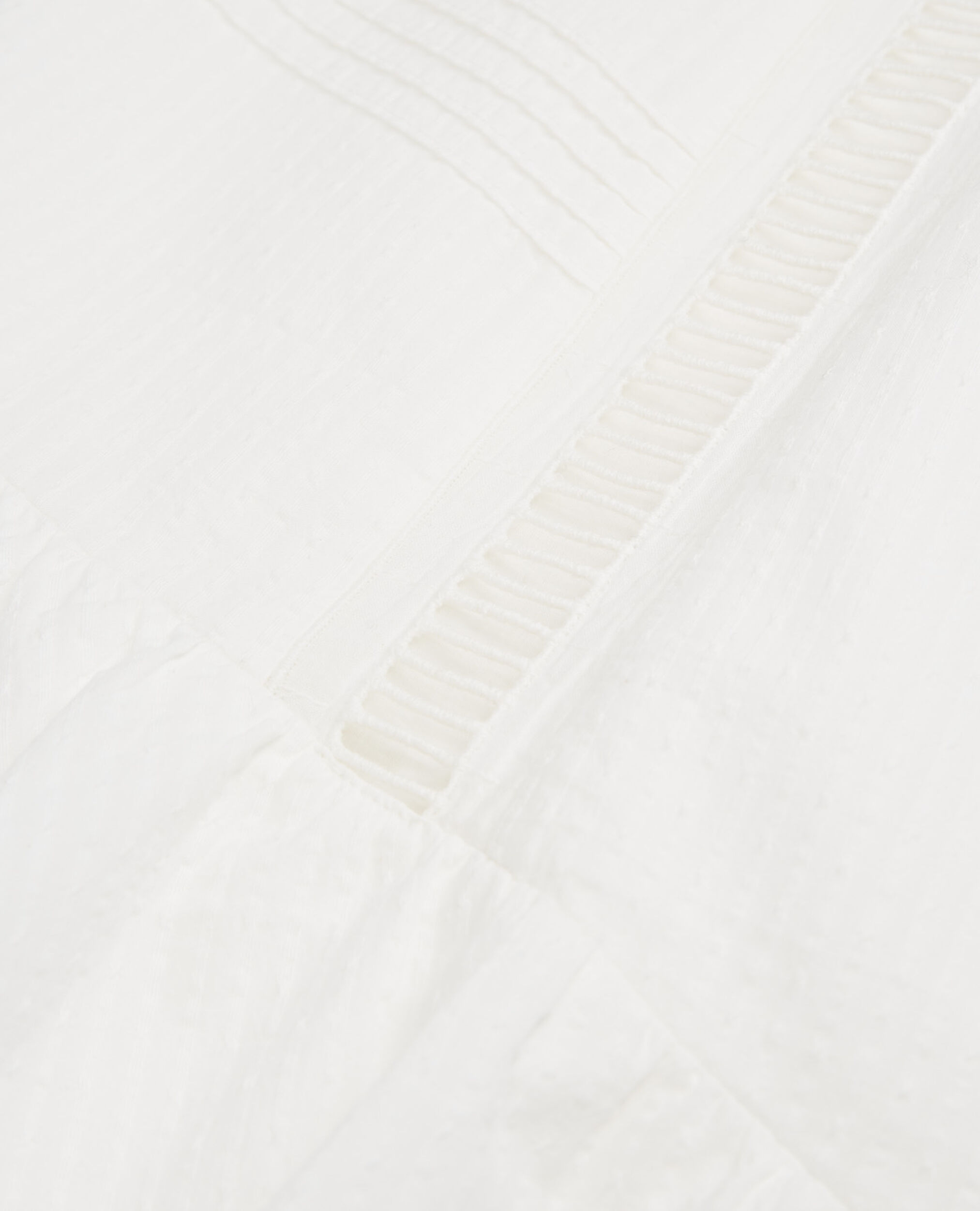 Falda corta blanco crudo algodón inglés, OFF WHITE, hi-res image number null