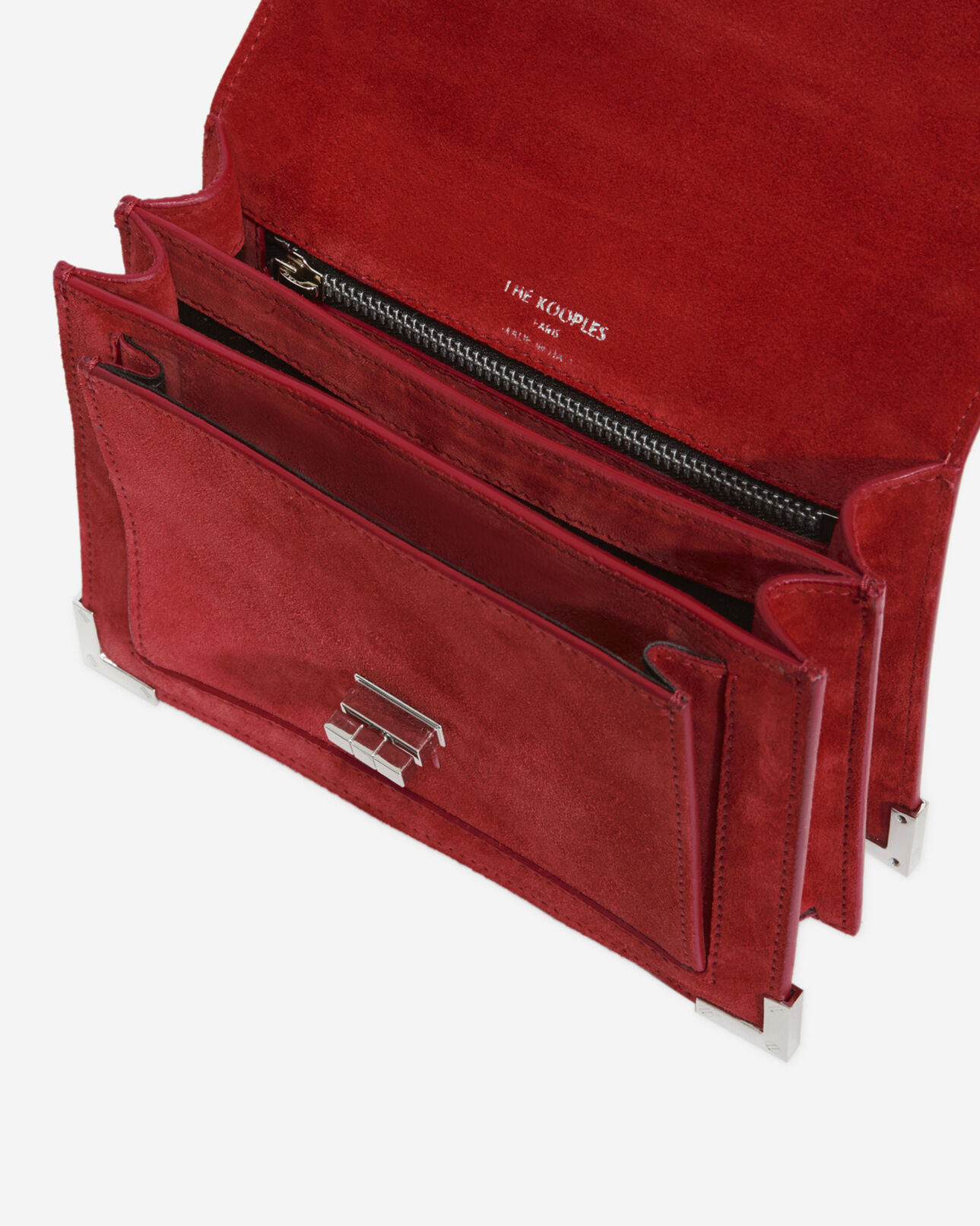 The Kooples DAMEN RED kleine emiliy tasche aus rotem