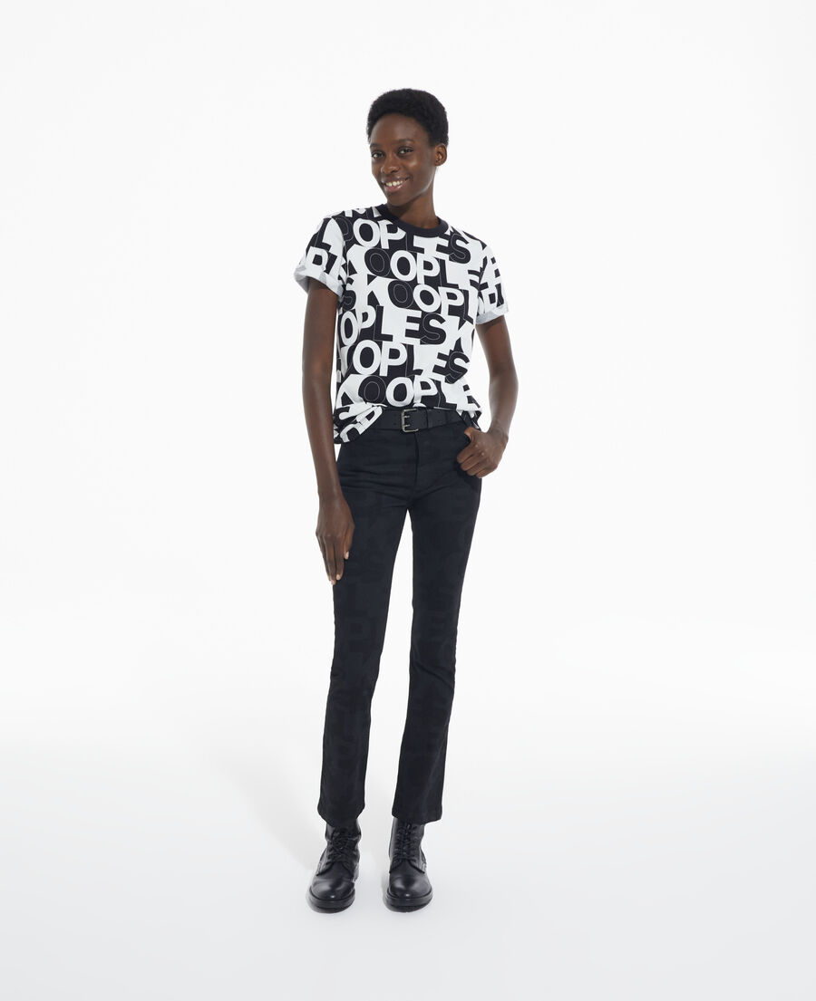 t-shirt mit the kooples-logo
