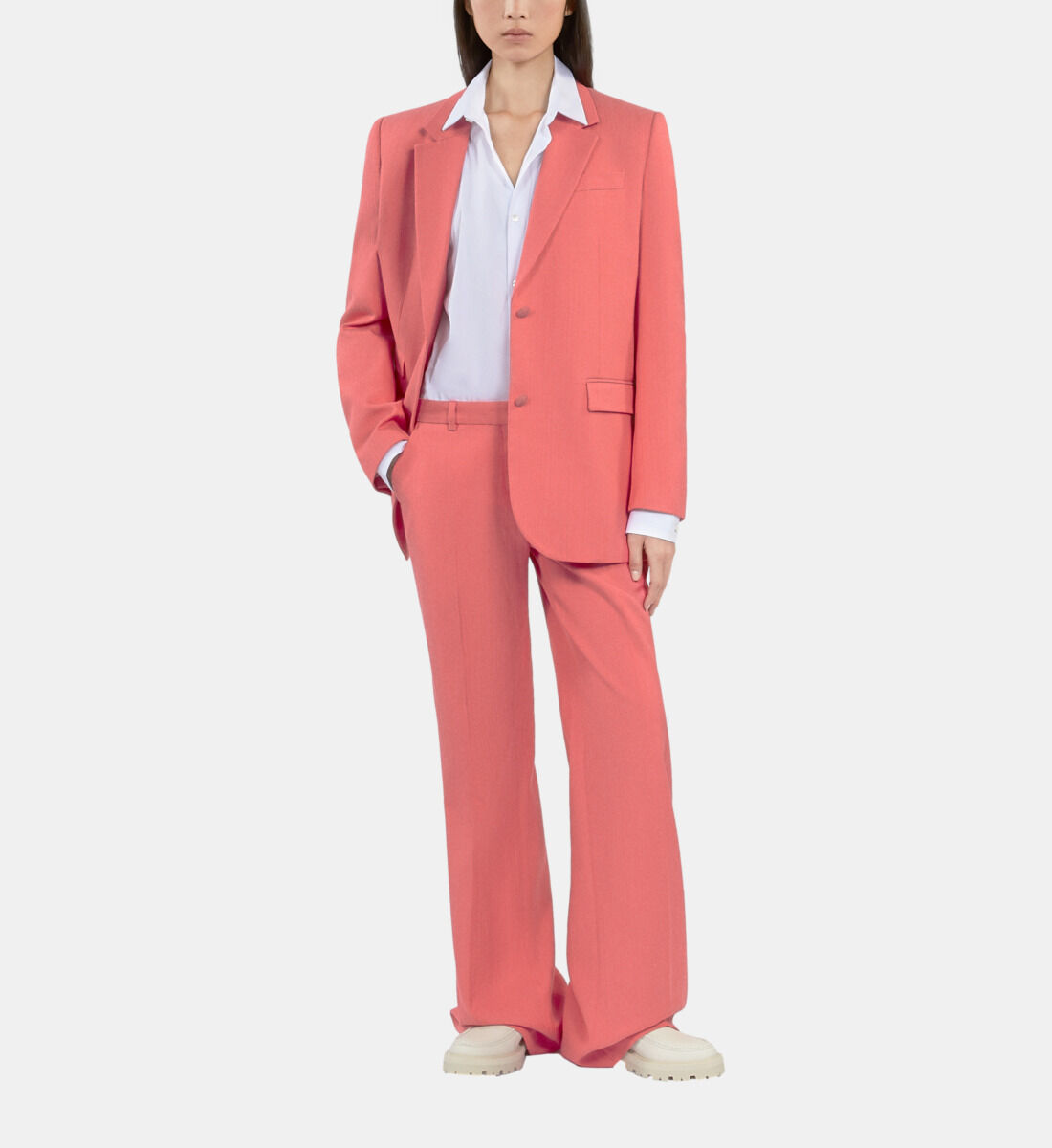 Veste tailleur fuchsia
