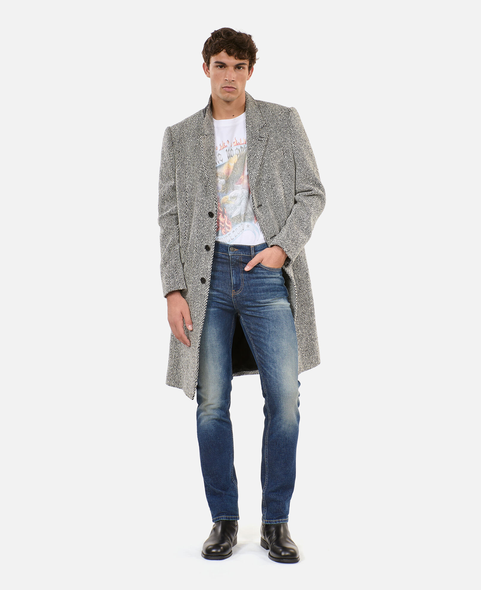 The Kooples MEN BLUE ELECTRIC blue slim jeans
