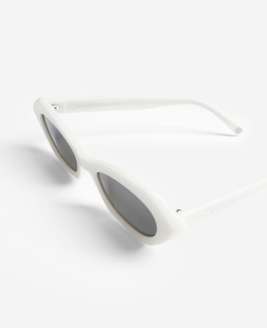 white cat eye sunglasses