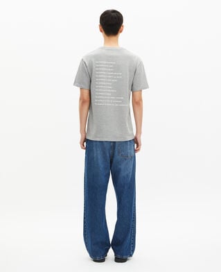 The Kooples MEN GREY MELANGE what is grey t-shirt