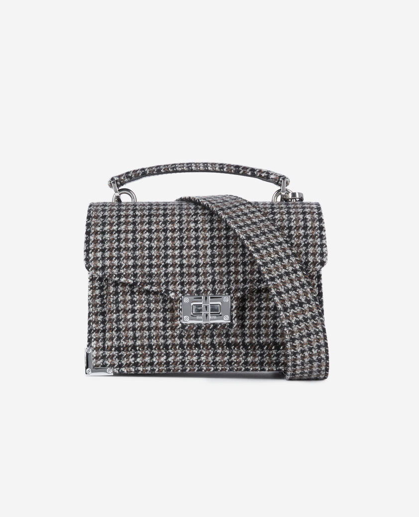 The Kooples F BLACK wool blend emily small bag
