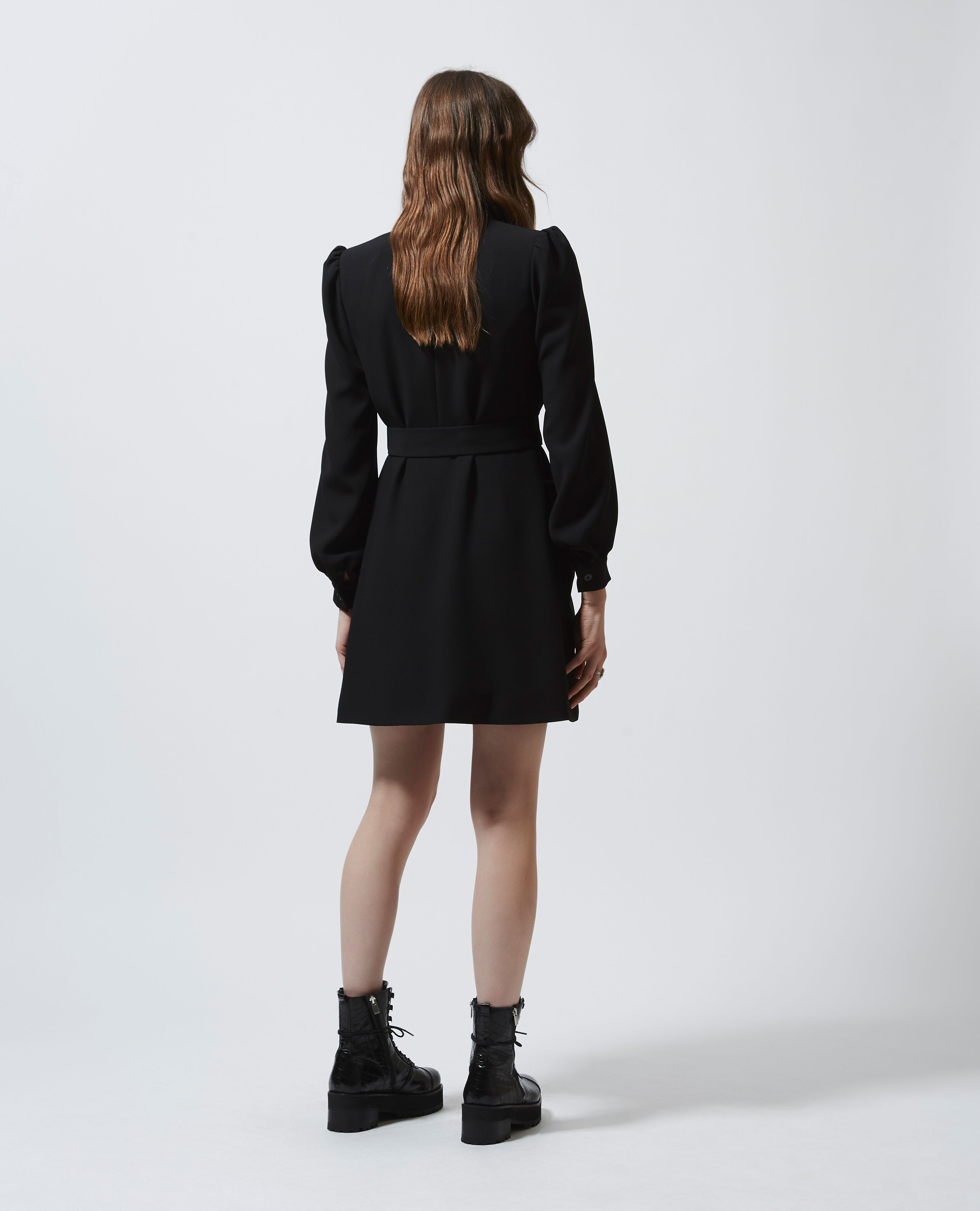 Robe tailleur noire femme discount