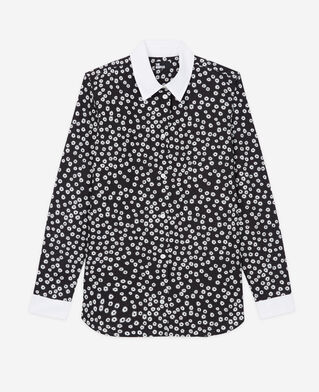 The Kooples FEMME BLACK WHITE chemise imprimée