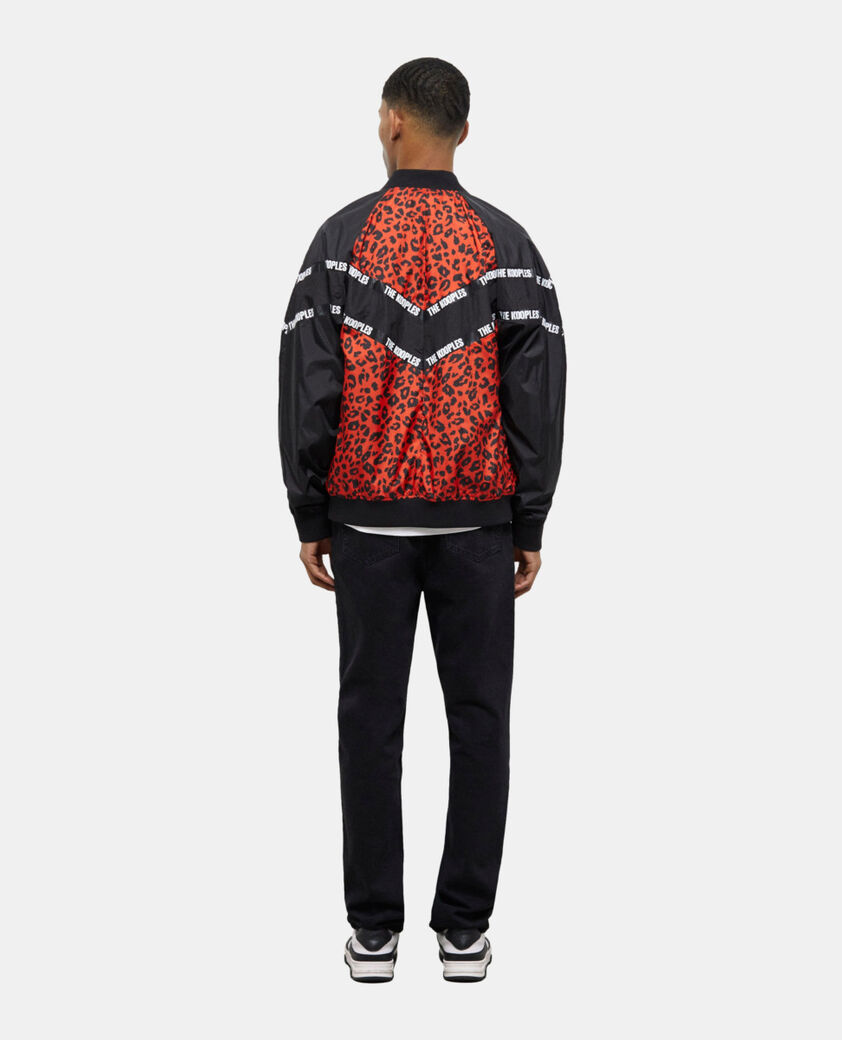 The Kooples HERREN null zweifarbige jacke mit logo-streifen