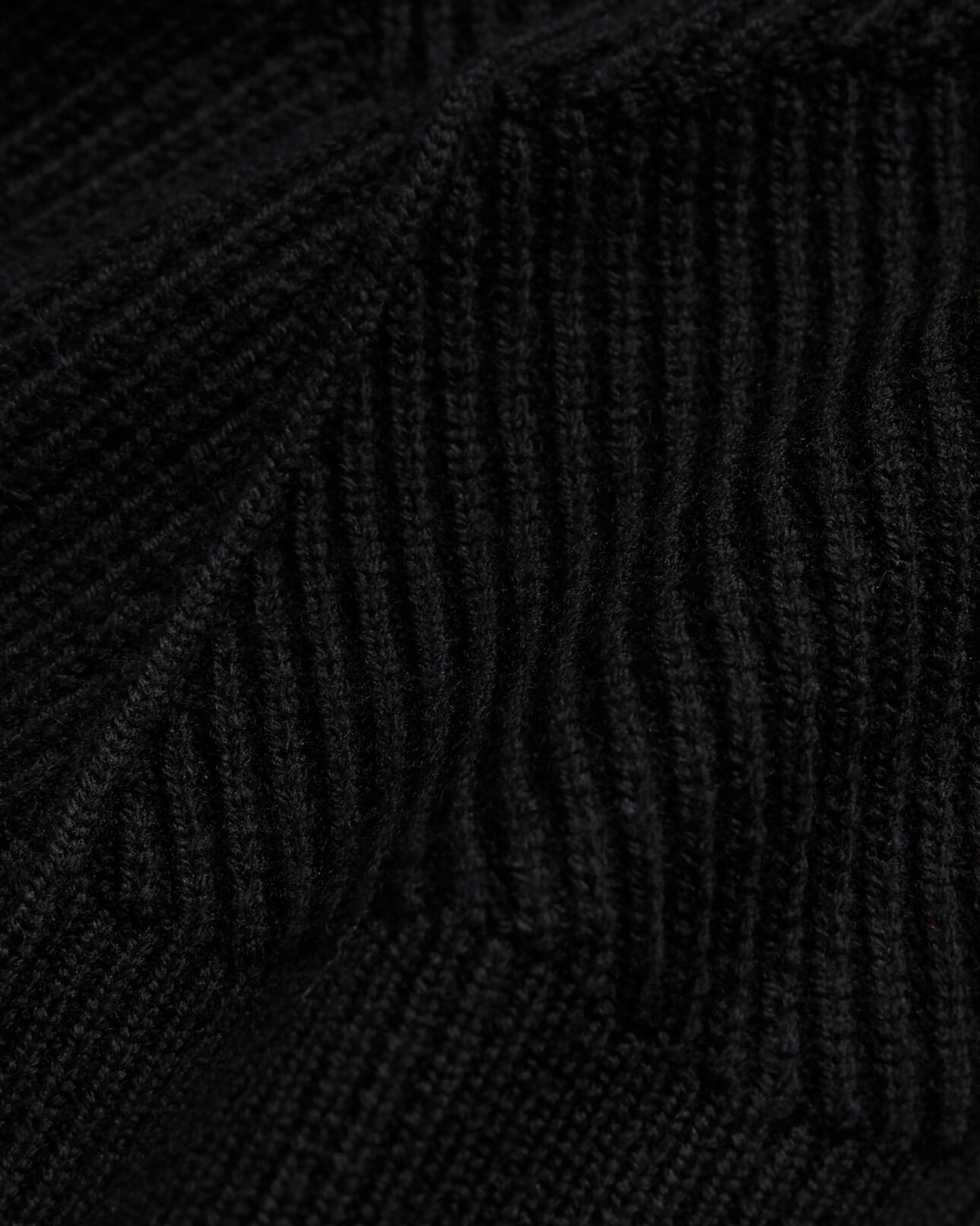The Kooples WOMEN BLACK black wool sweater