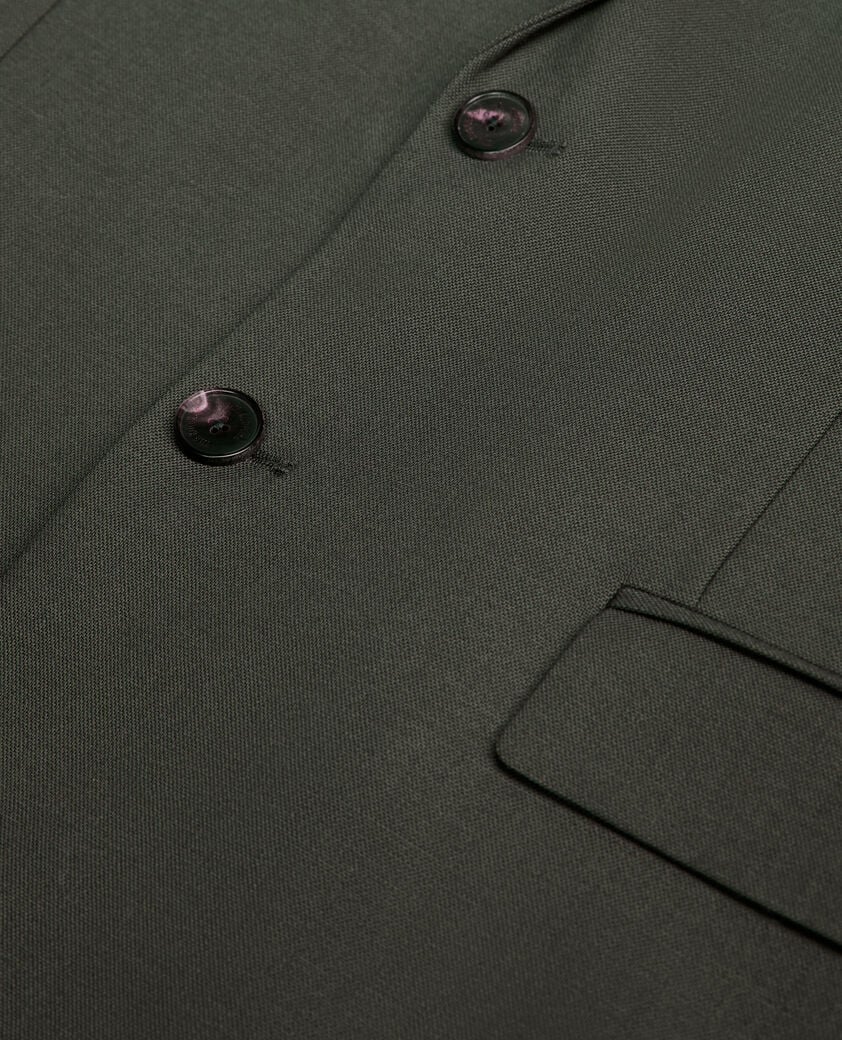 The Kooples HOMBRE KAKI chaqueta traje caqui lana