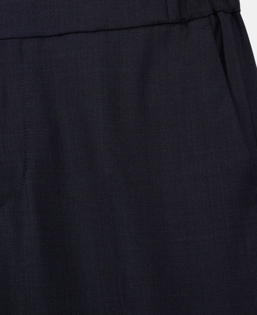 The Kooples H NAVY navy blue wool suit pants