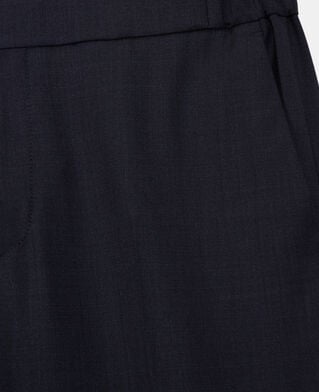 The Kooples H NAVY navy blue wool suit pants