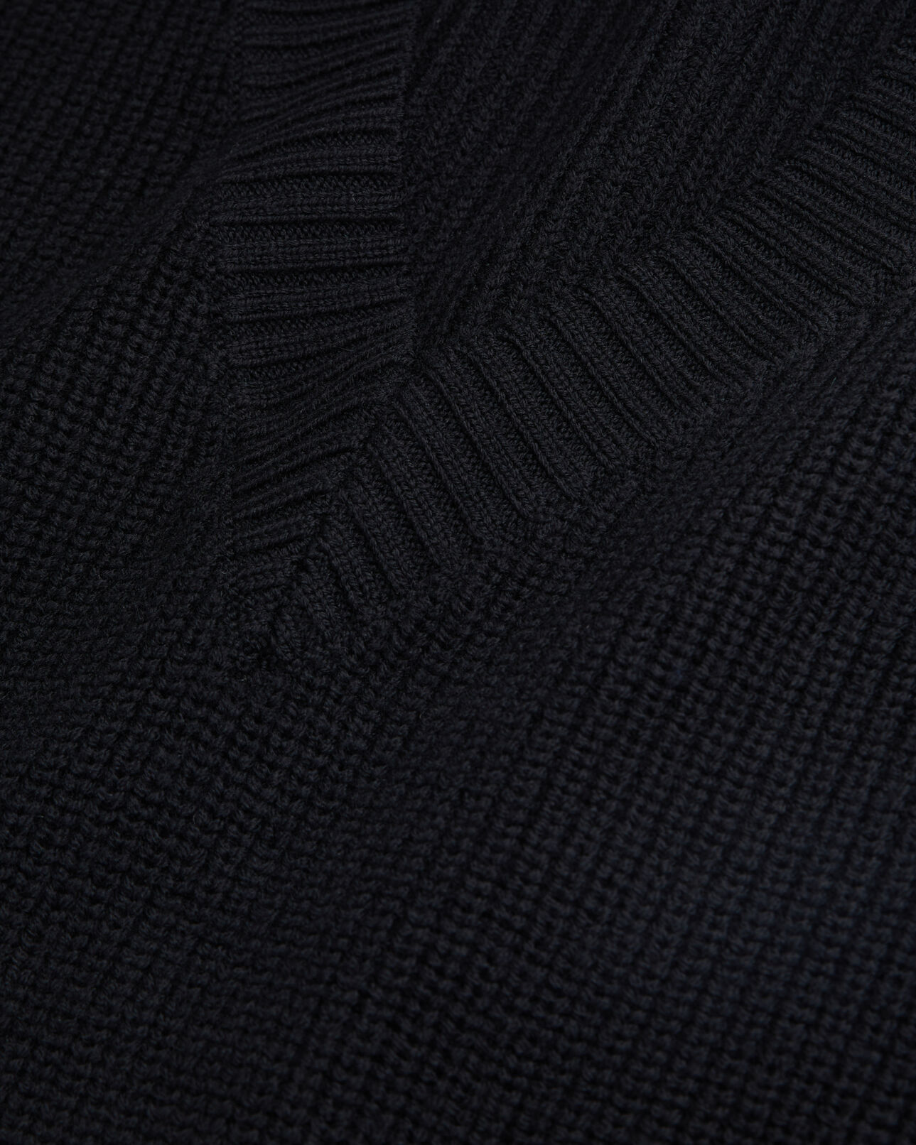 The Kooples WOMEN BLACK black sleeveless wool sweater