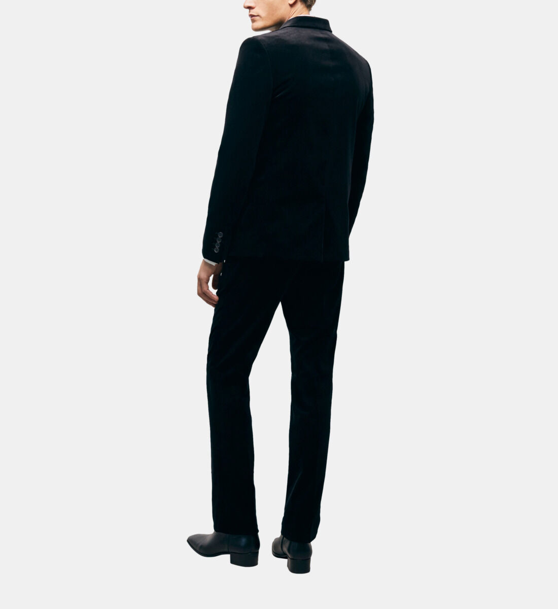 Veste de costume crois e noire The Kooples