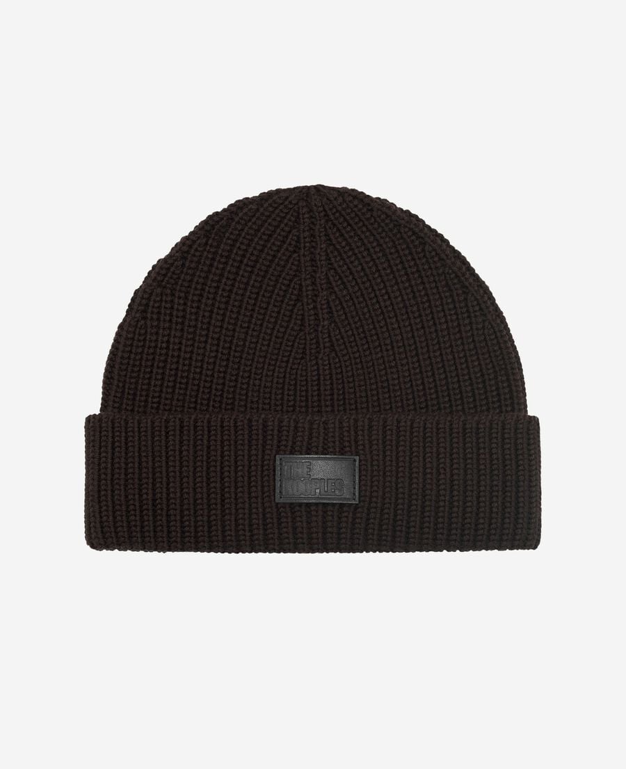 The Kooples H DARK BROWN brown lapel hat