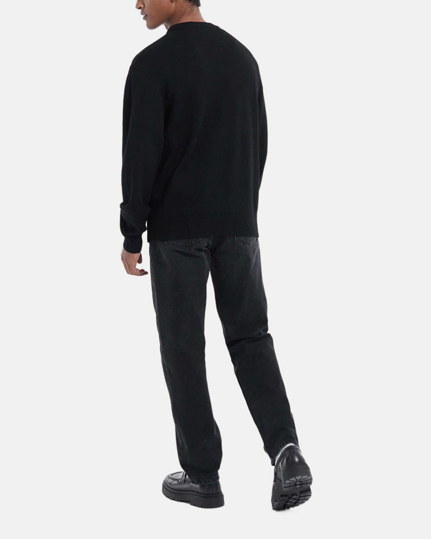 Jersey negro punto redondo triple banda, BLACK, hi-res image number null