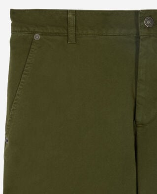 The Kooples HOMBRE KAKI pantal&oacute;n cargo caqui algod&oacute;n