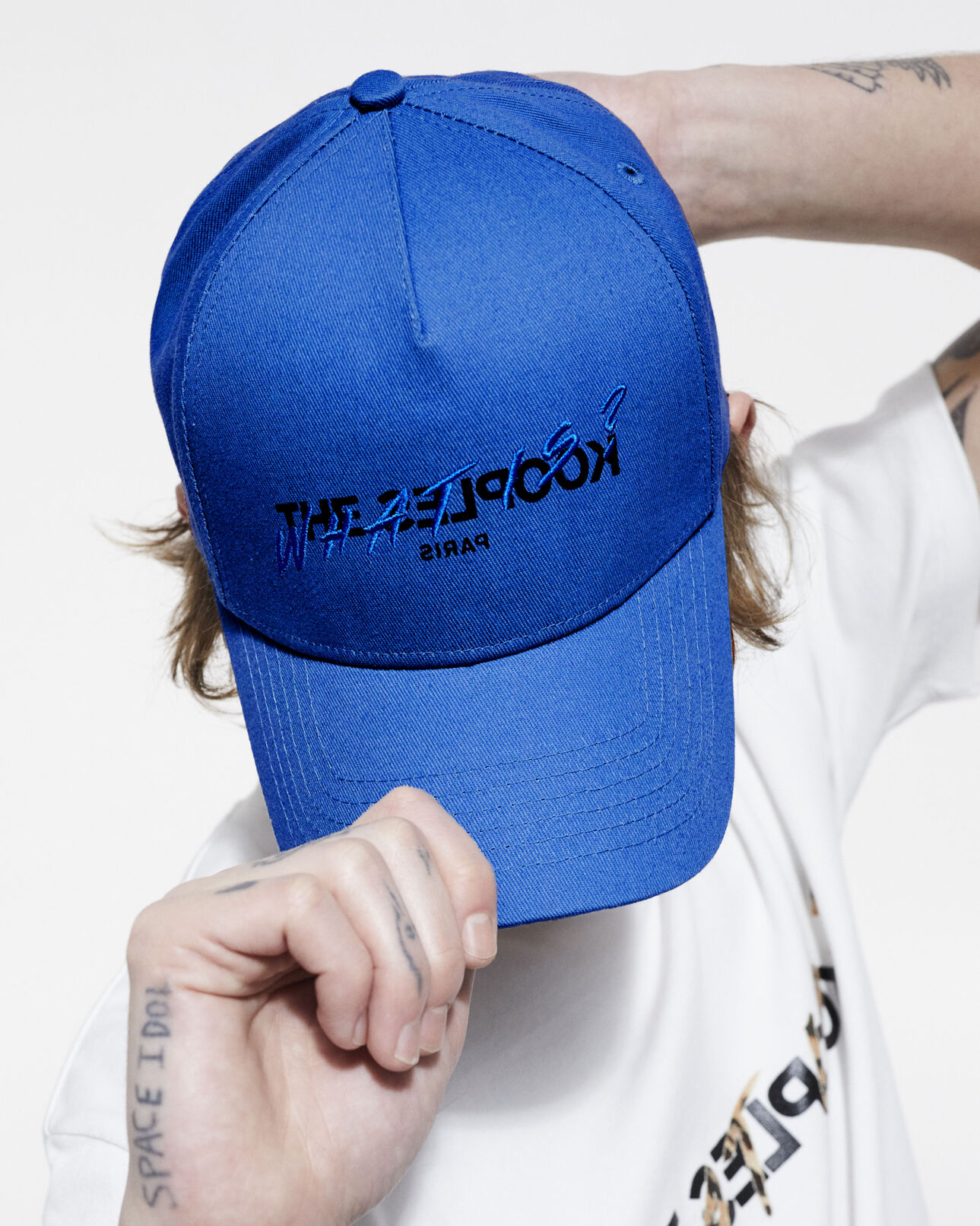 The Kooples MIXTE BLUE casquette what is bleue