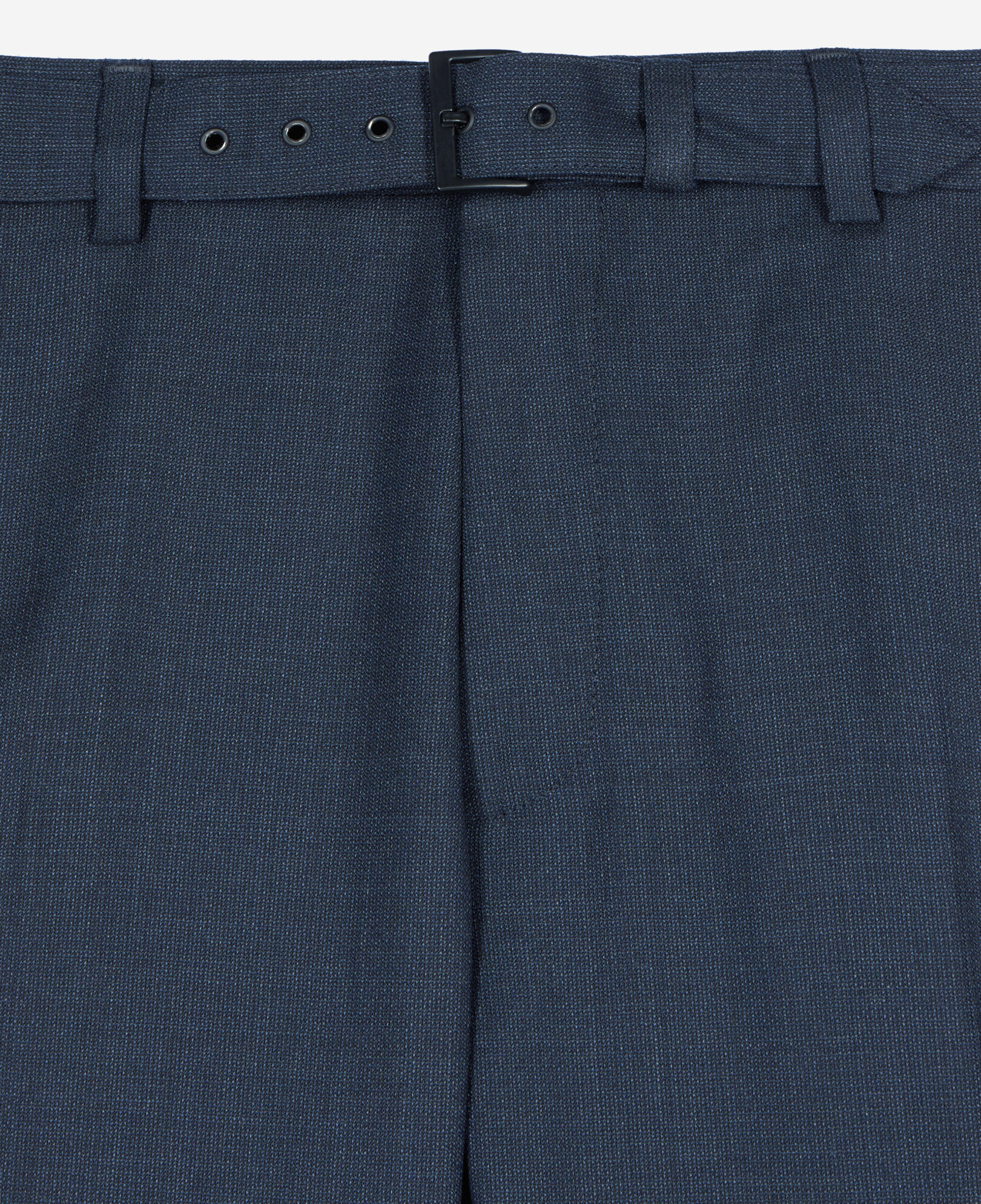 The Kooples MEN NAVY navy blue wool suit trousers