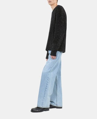 The Kooples MEN BLACK black glittery jumper