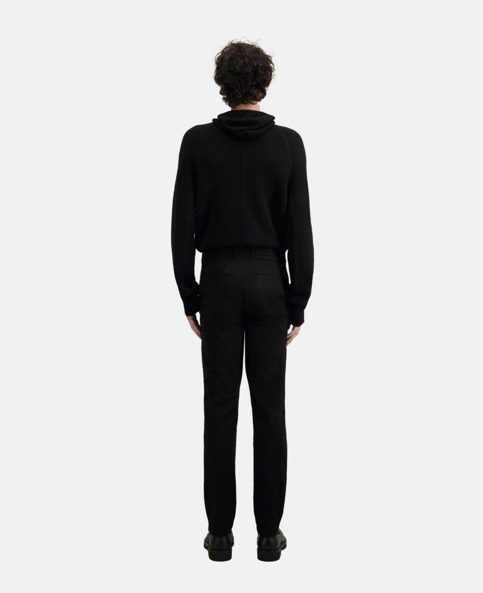 The Kooples HOMME BLACK pantalon chino noir