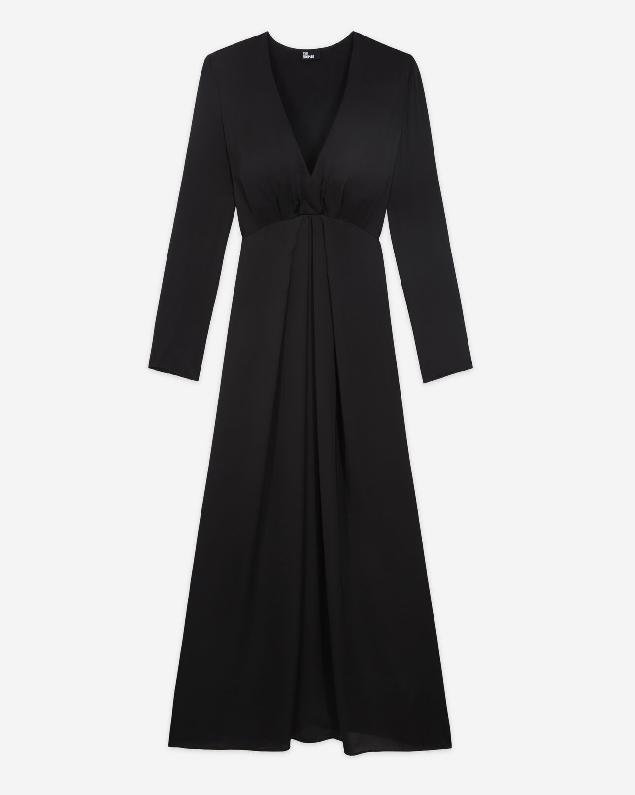 The Kooples WOMEN BLACK long black dress