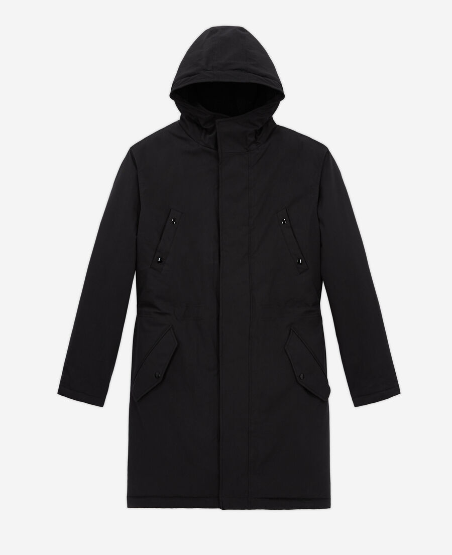 The Kooples HERREN BLACK schwarzer parka
