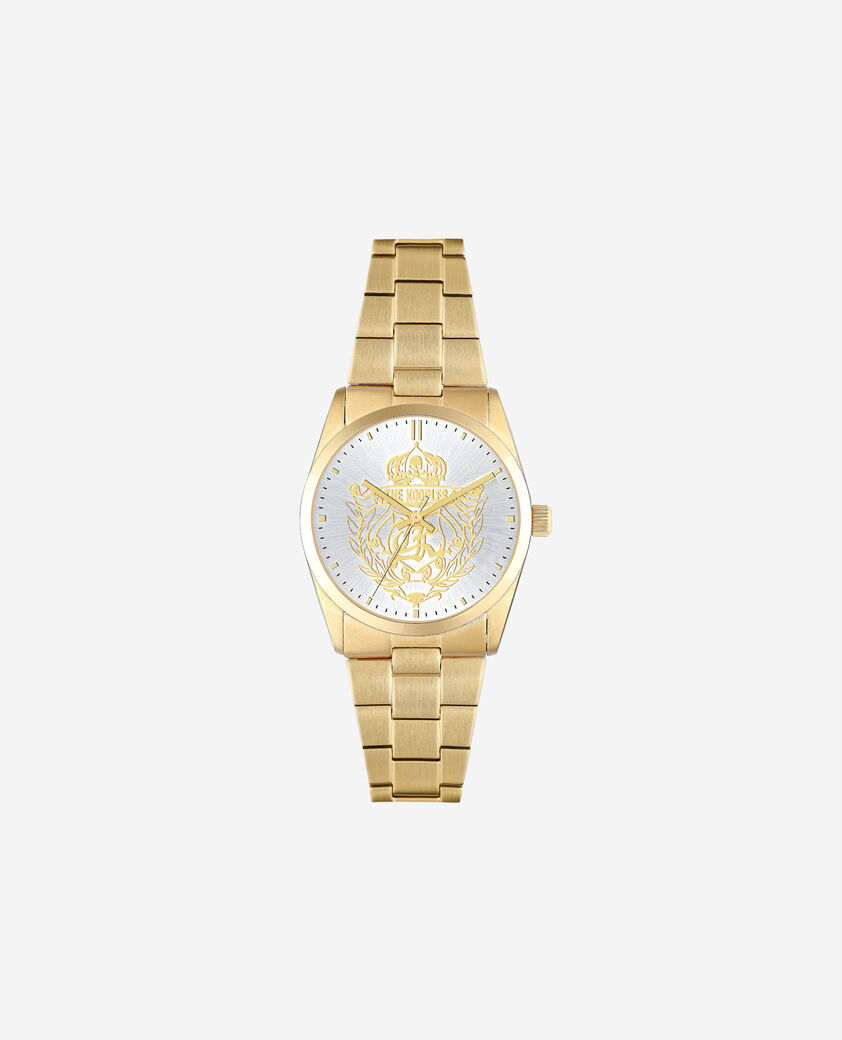 The Kooples MIXTE GOLD montre blason dorée
