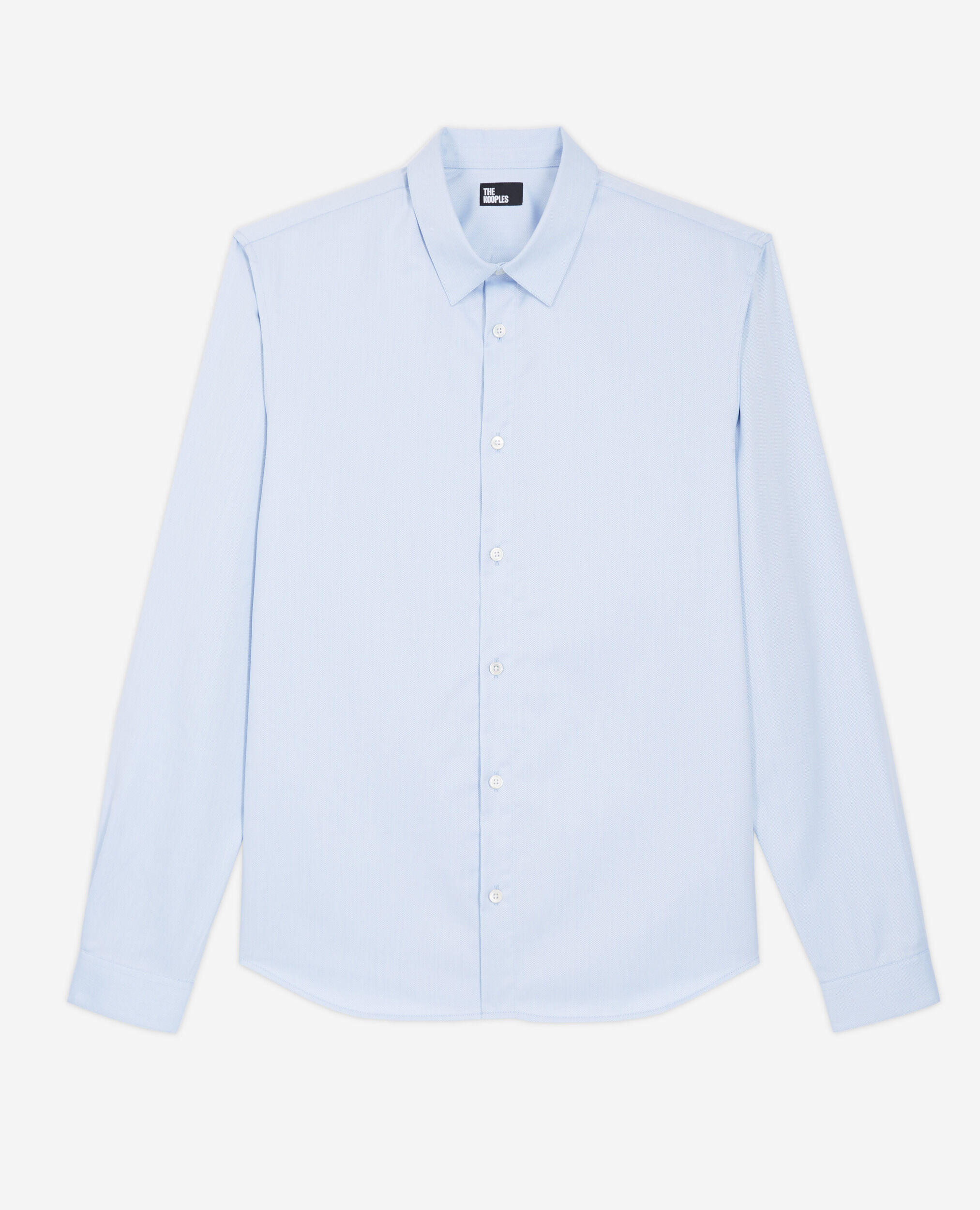 Blue shirt  with classic collar, SKY, hi-res image number null