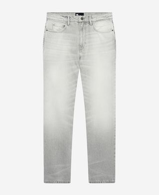 The Kooples H GREY light gray straight jeans