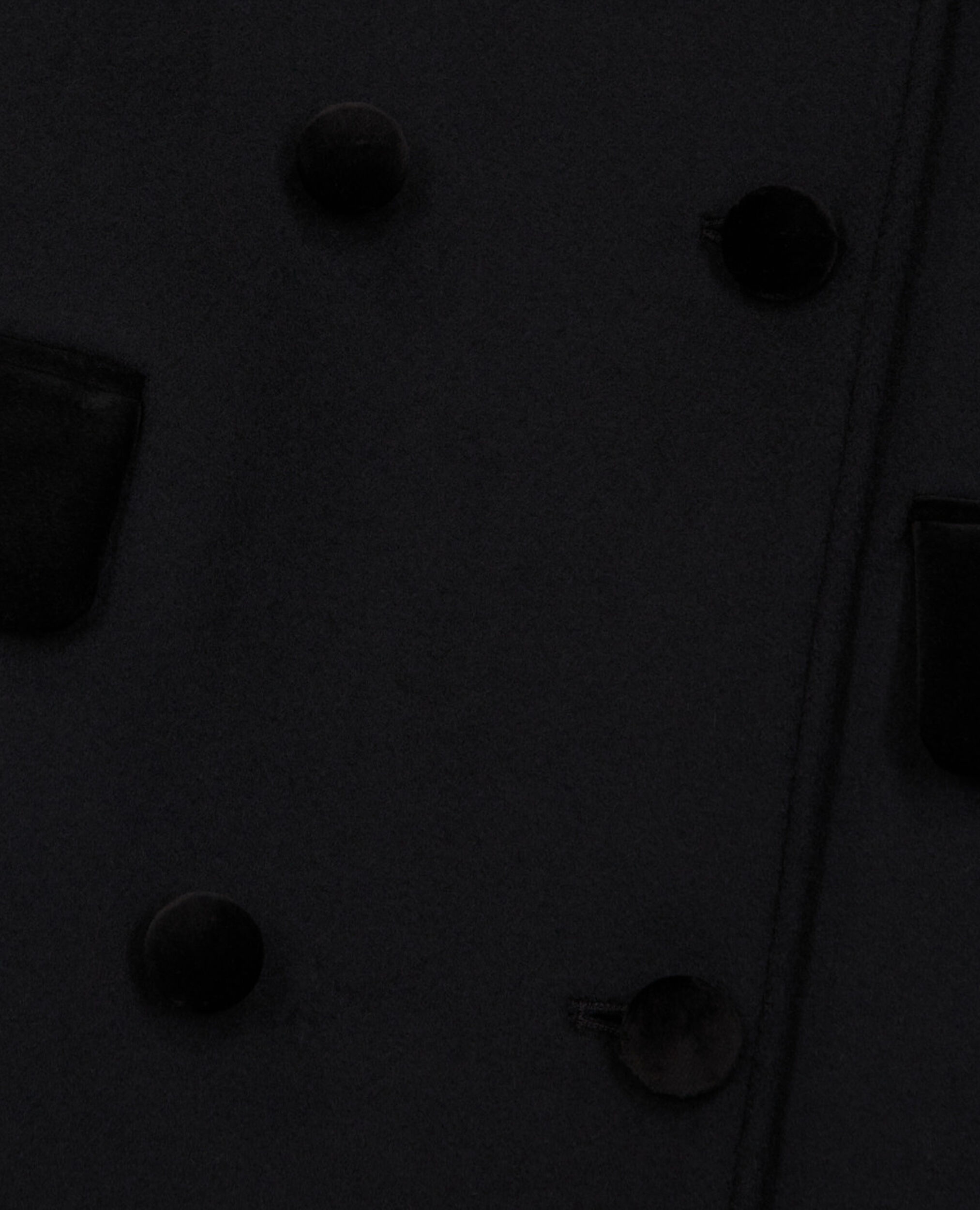 Manteau en laine et cachemire noir, BLACK, hi-res image number null