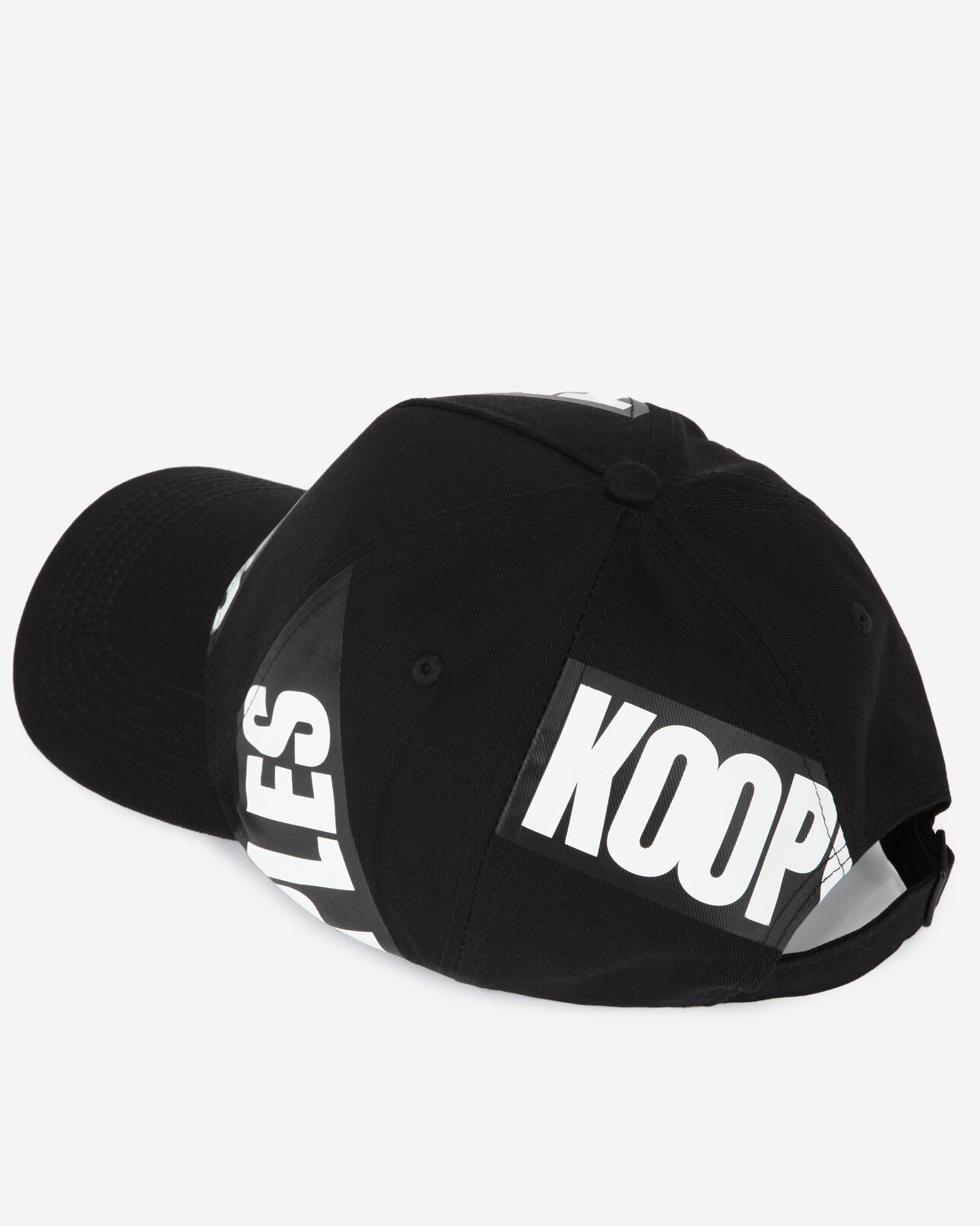 The Kooples MIXTE BLACK casquette noire tape logo