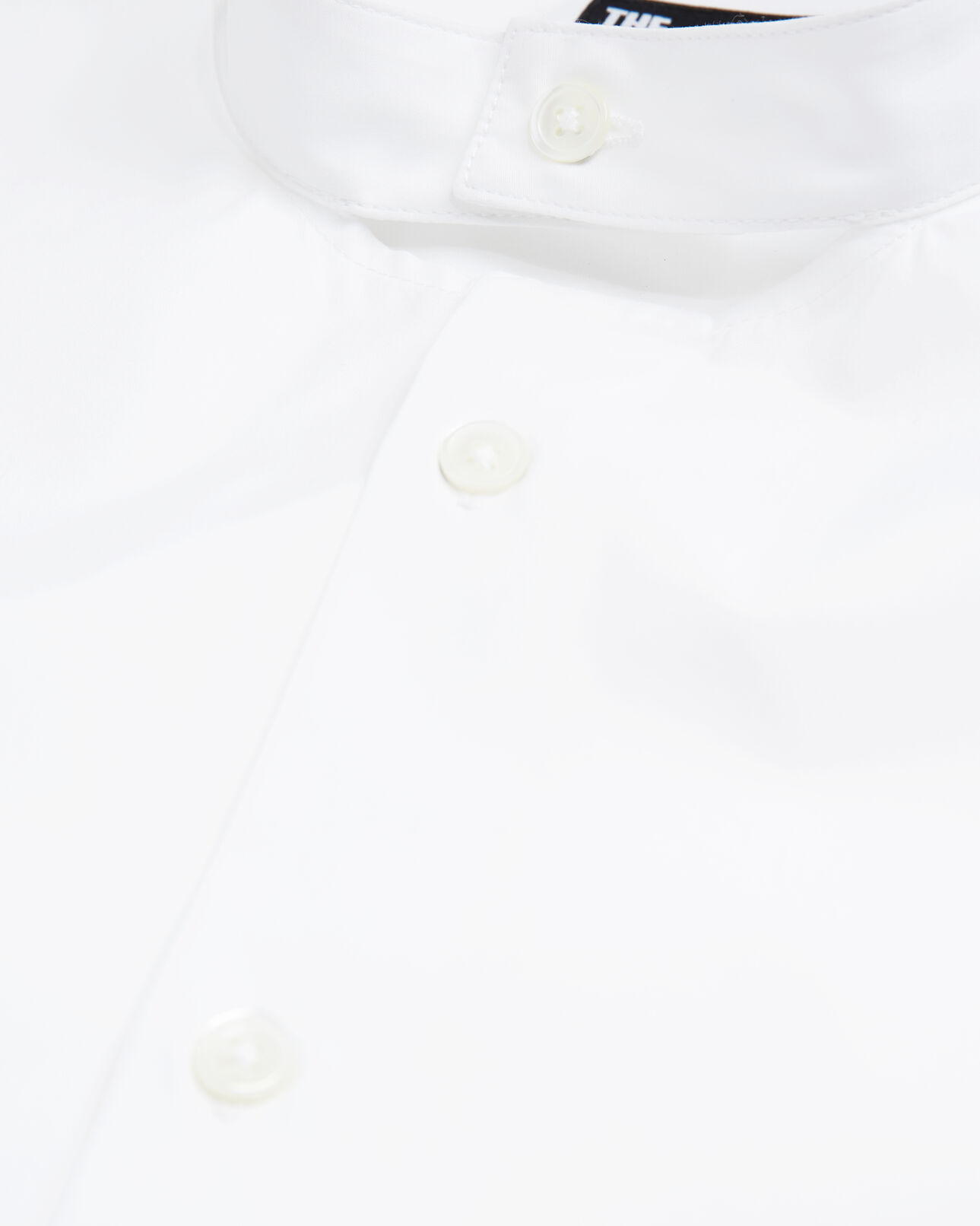 The Kooples HERREN WHITE weißes hemd mit offizierskragen