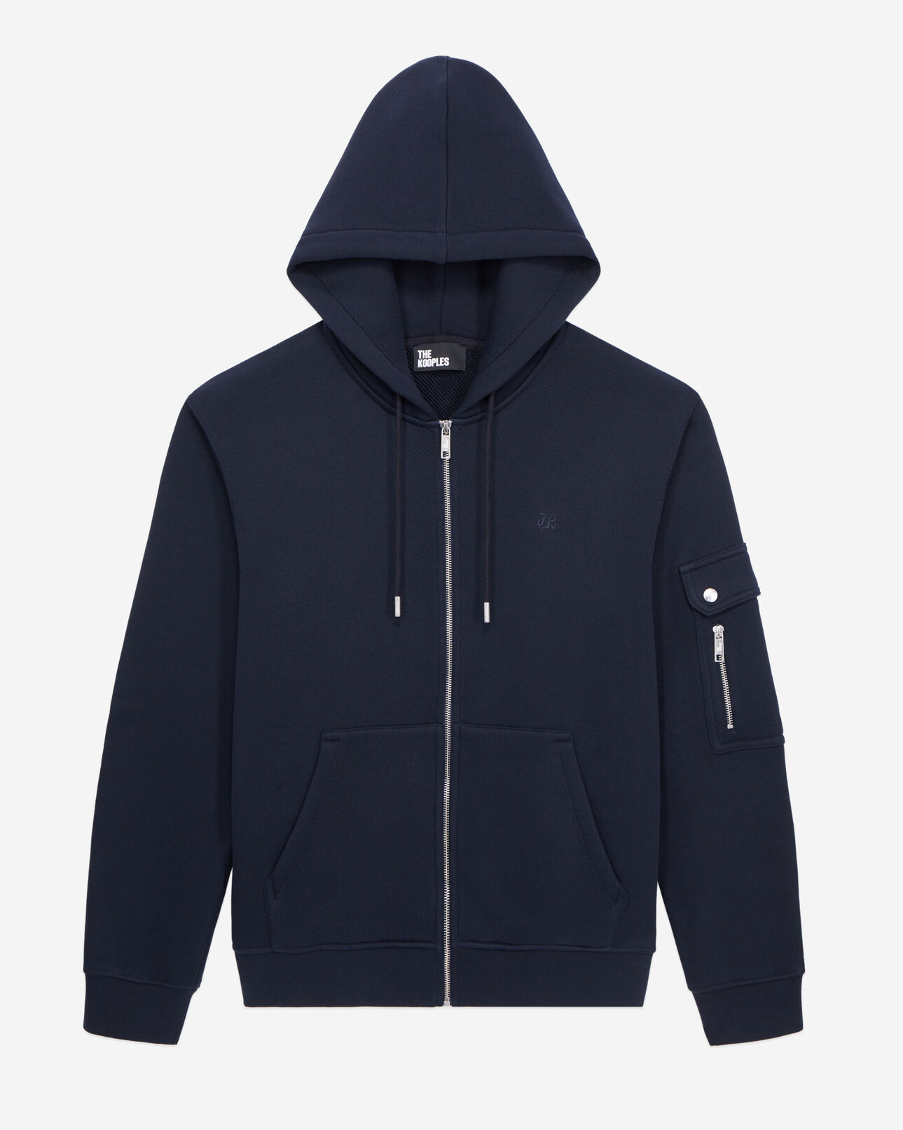 The Kooples MEN NAVY navy blue hoodie