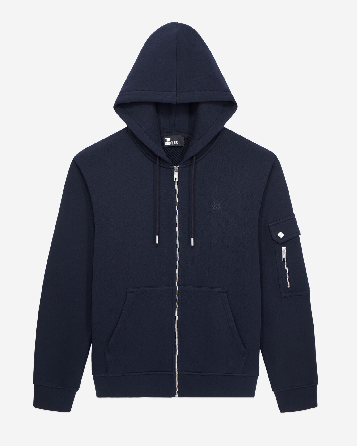Navy blue hoodie, NAVY, hi-res image number null