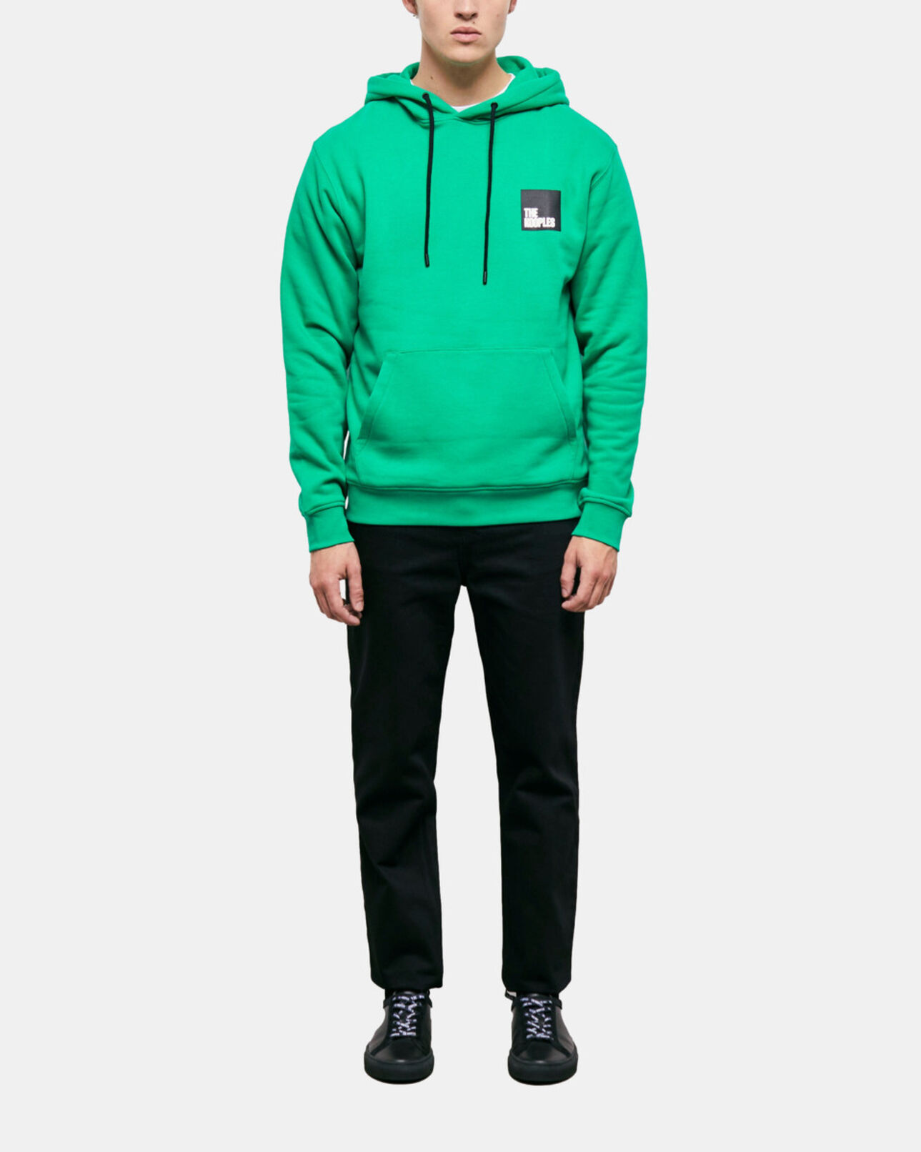 The Kooples HOMME GREEN sweatshirt à logo vert